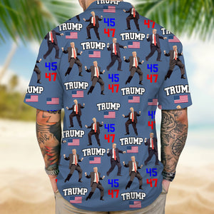 Trump - Embrace Success with a Little Bit of Crazy Hawaii Shirt HA75 64162