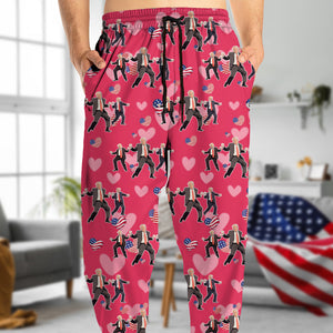 Trump Dancing Trump Valentine's Day Gift Sweatpants HA75 64238