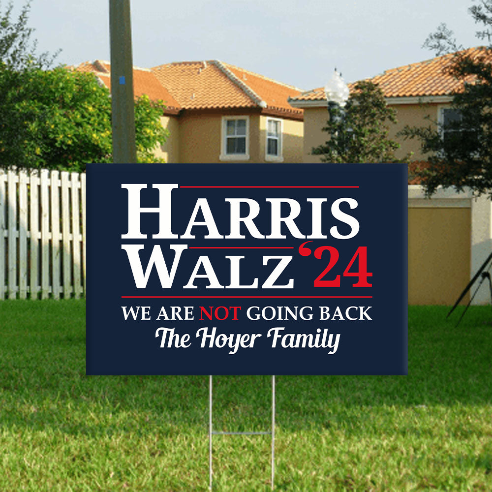 Harris Walz 2024 Harris Lawn President Election Yard Sign HO82 65008