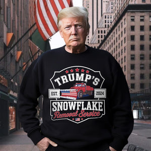 Trumps Snowflake 2024, Snowflake Removal Trump Dark Shirt HA75 67162