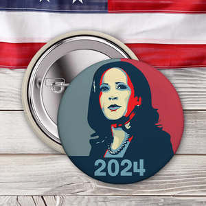 Kamala Harris 2024 Political In Shepard Fairy Style Pin Button HO82 65134