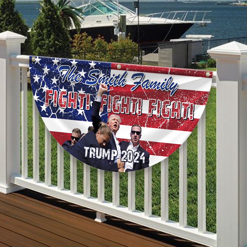 Fi**t Fi**t Fi**t Legends Never D** Donald Trump Non-Pleated Fan Flag HO82 63284