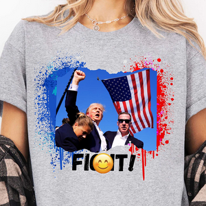 Trump Fi**t 2024 Shirt Pennsylvania Rally, Shirt Bright C1111 - GOP