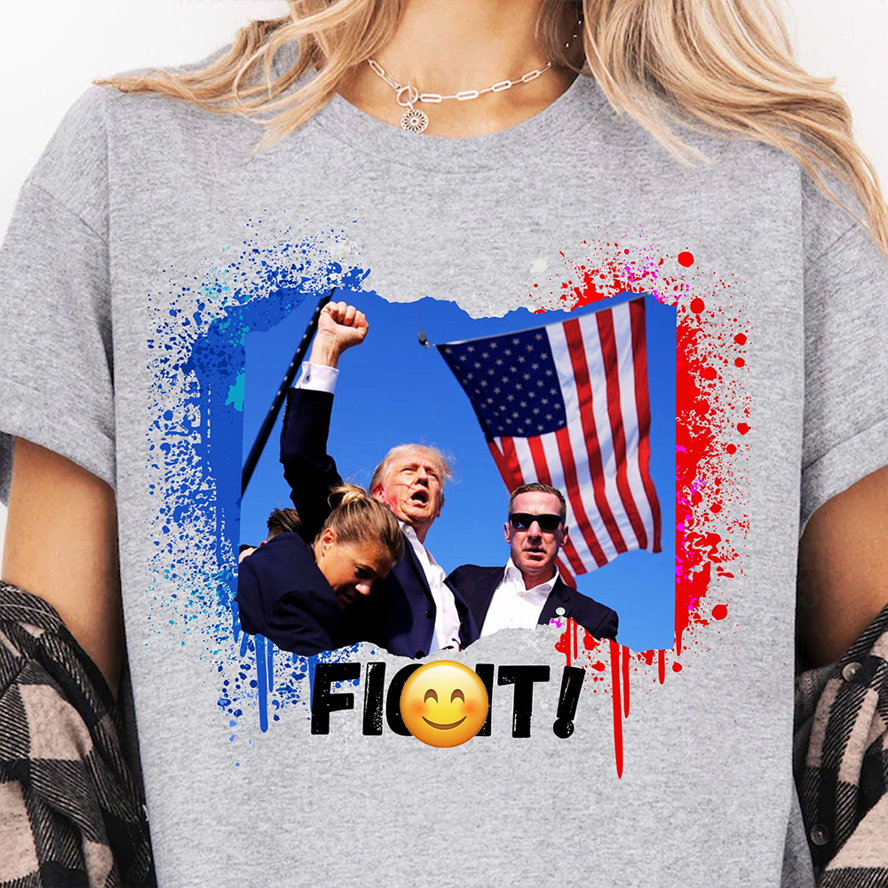 Trump Fi**t 2024 Shirt Pennsylvania Rally, Shirt Bright C1111 - GOP