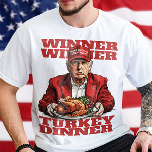 Make America Great Again with Trump Turkey Dinner Bright Shirt LM32 63889