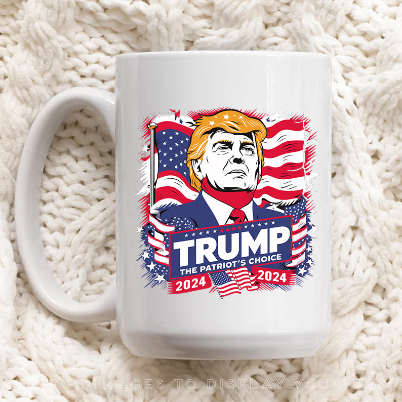 Trump 2024 - The Patriot's Choice Mug HA75 62776