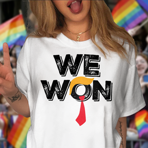 We Won Trump 2024 Bright Shirt TH10 64007