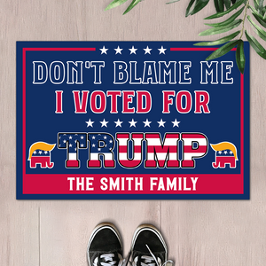 Don't Blame Us, We Voted For Trump Doormat N369 62884