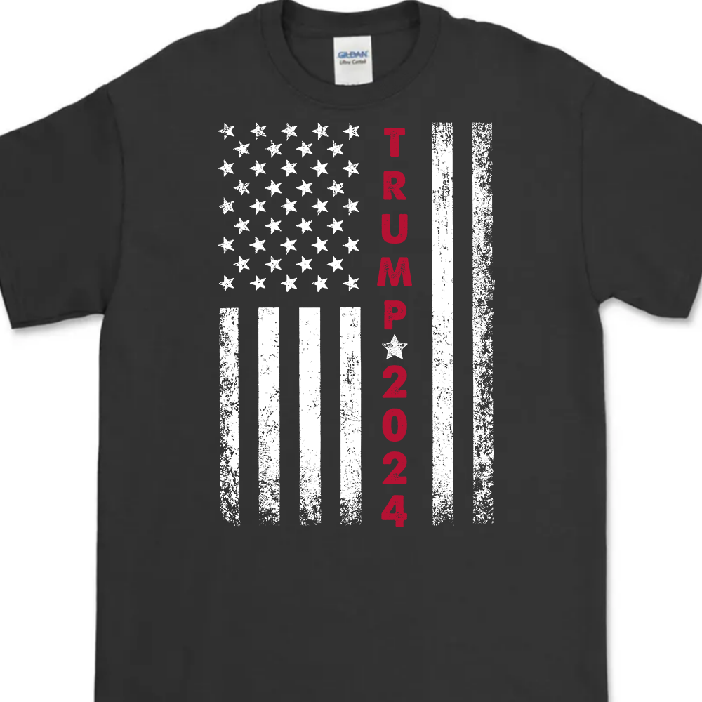 Donald Trump Flag 2024| Donald Trump Homage Tshirt | Donald Trump Fan Tees | TR838 62838