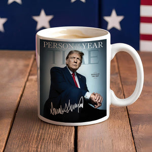 President Donald Trump Person Of The Year White Mug HA75 64190