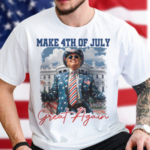 Funny Trump Happy Independence Day Bright Shirt LM32 65377