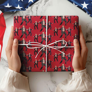 Trump Victory Dance Wrapping Paper For Christmas Gift HA75 64044