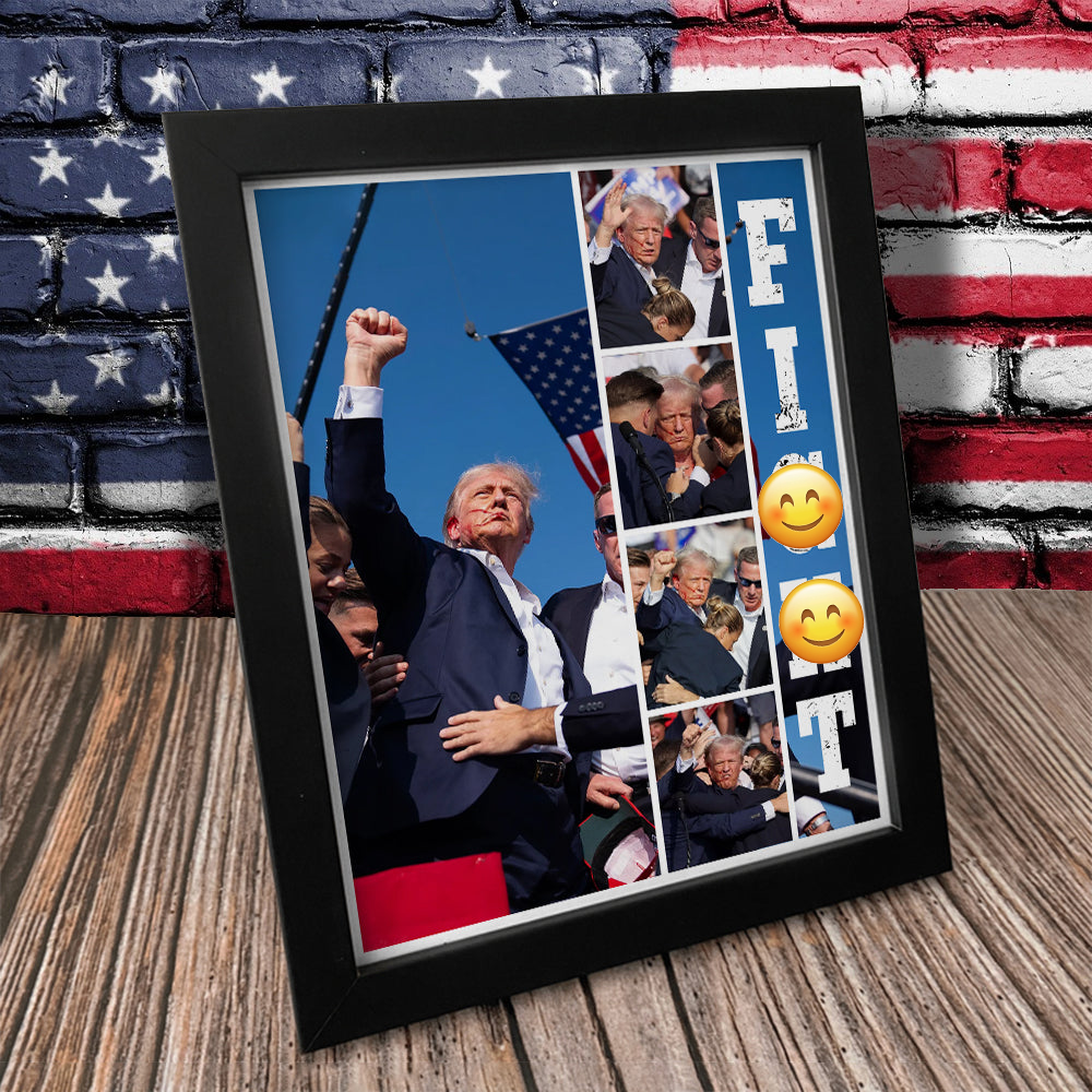 President Donald Trump Fi**t Picture Frame DM01 63195