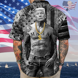 Funny Donald Trump Gangters Hawaii Shirt T286 62456