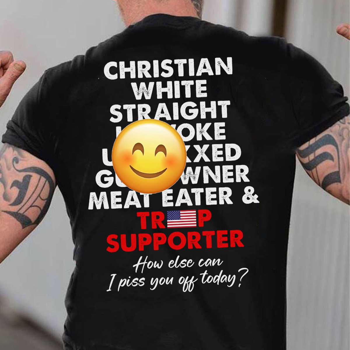 Trump Supporter Tees | Donald Trump Homage Shirt | Donald Trump Fan Front & Back Shirt C916 - 64355