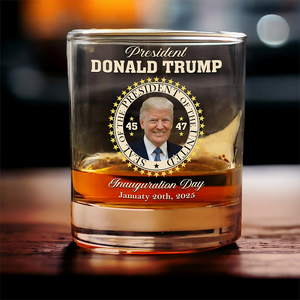 President Donald Trump Whisky Glass HA75 63958