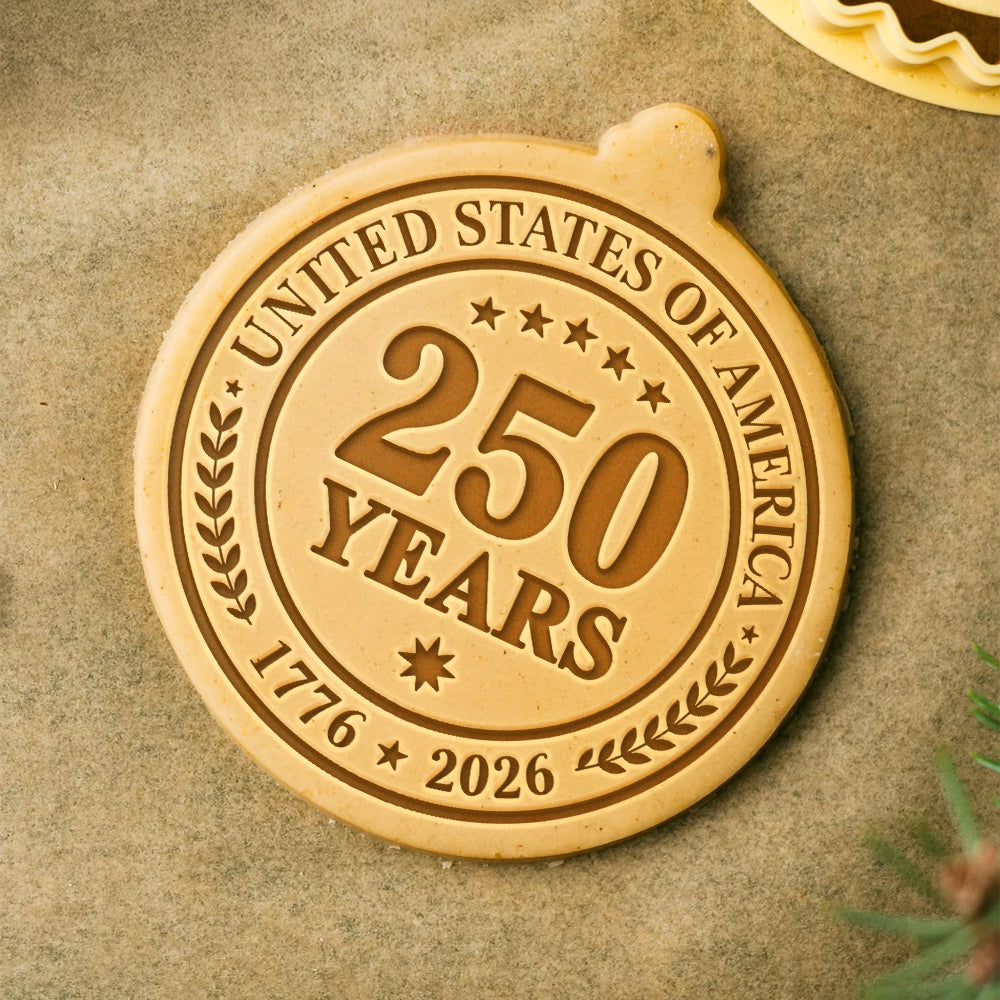 250 Years of America 1776 - 2026 Cookie Stamp American Independence Day Gift HA75 898352