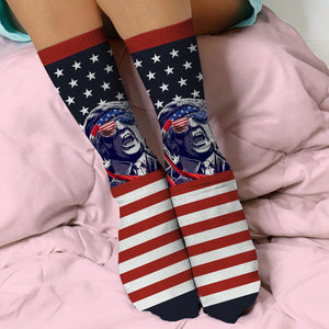 Personalized Together We Can Create Change US Election Middle Tube Socks HO82 65504