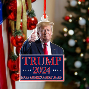 Trump 2024 Make America Great Again Acrylic Ornament HO82 65408