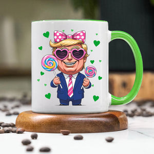 Funny Trump Valentine's Day Gift Political Accent Mug LM32 65217