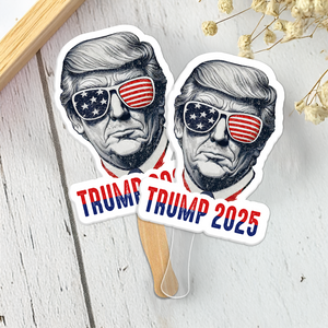 American Trump Independence Day Face Fans Funny Personalized Gift LM32 65341
