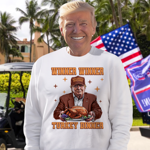 Trump Great Again Winner Turkey Dinner Bright Shirt LM32 63913