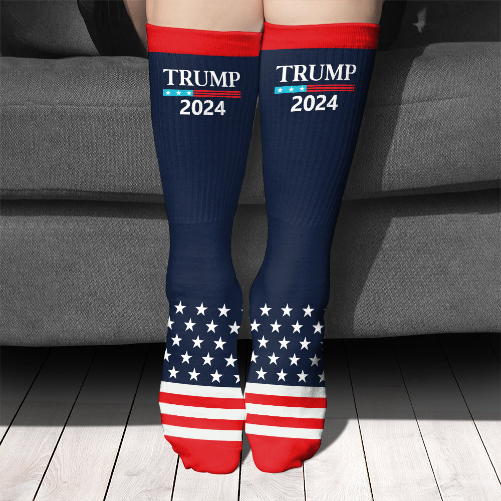 Celebrate The Spirit Of Togetherness US Election Trump Supporters Socks HO82 65506
