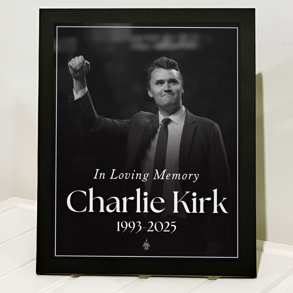 Charlie Kirk Free Speech Hero Picture Frame HO82 65804