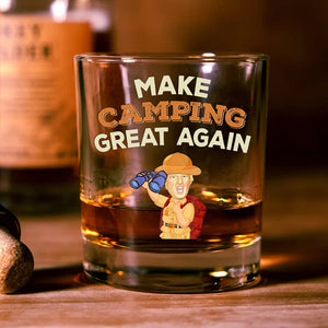 Make Camping Great Again With Trump Whiskey Glass TH10 64177