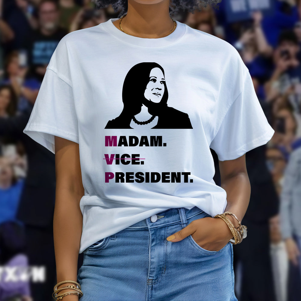 Kamala Harris Madam Vice President Bright Shirt TH10 63375