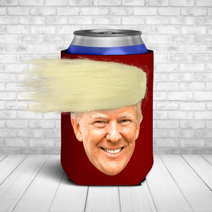 President Trump Funny Hair Can Cooler N304 HA75 62928