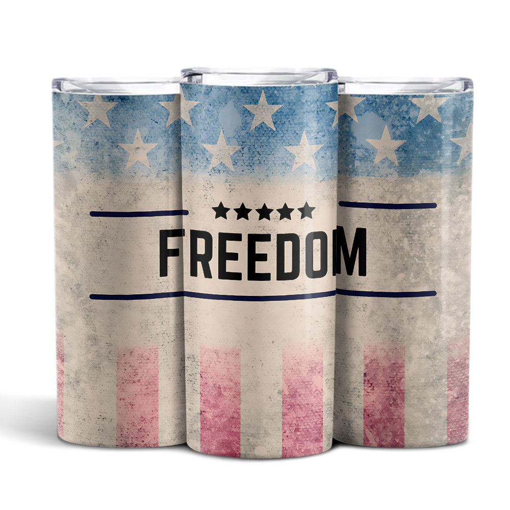 Never Forget Charlie Kirk Skinny Tumbler HO82 66016