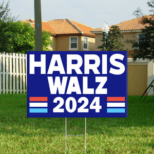 Kamala Harris Walz 2024 Yard Sign TH10 63517