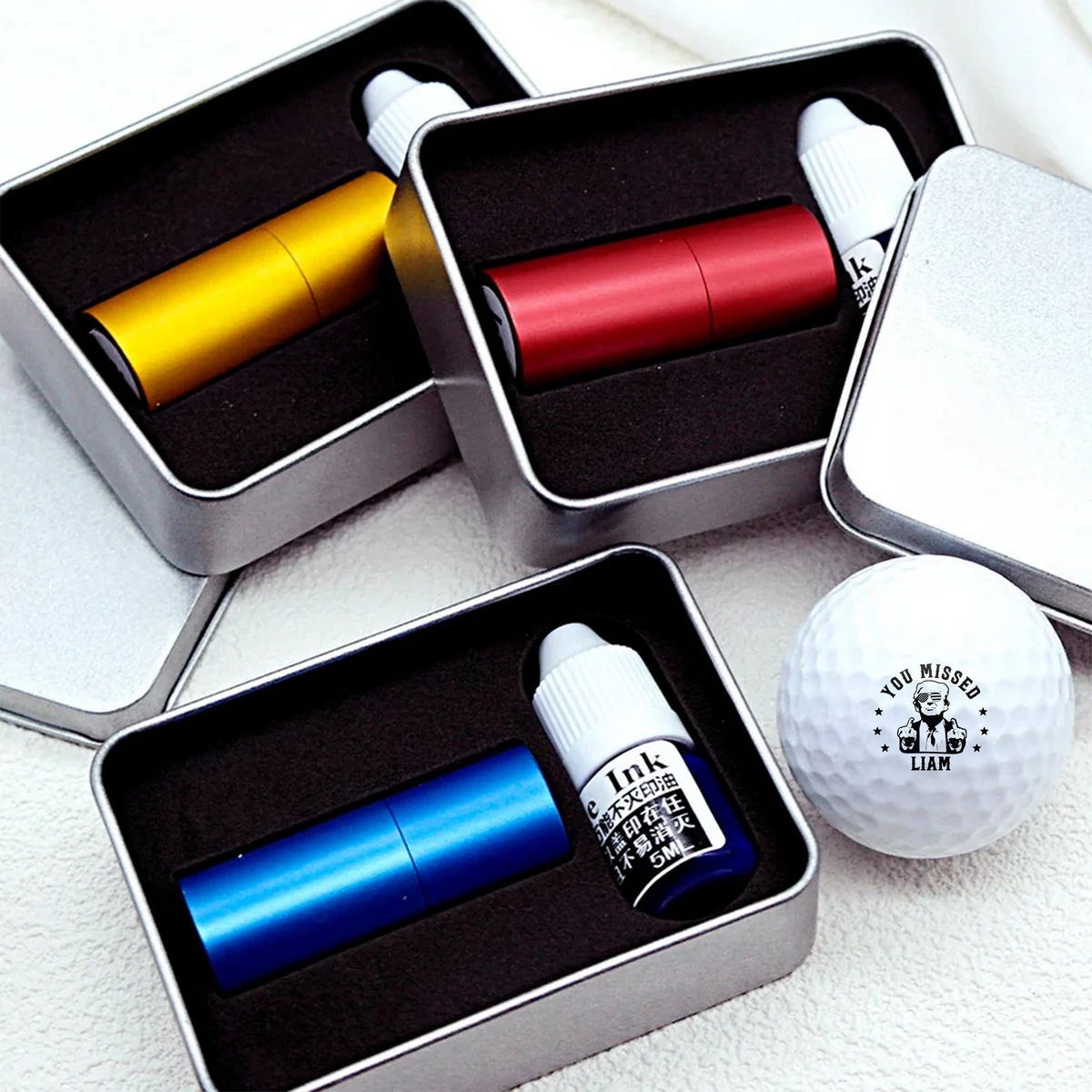 You Missed Trump Funny Golf Ball Stamp Personalized Gift For Golf Lovers CH07 67708