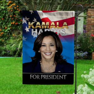 Kamala Harris Portrait Flag Garden Flag TH10 63497