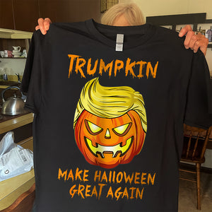 Trumpkin Make Halloween Great Again Trump 2024 Shirt HA75 63408