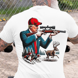 Trump Deer Hunting Back Shirt TH10 64213