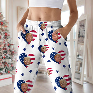 Funny Trump Face Pajamas Chritsmas Gifts For Trump Lovers HO82 67002