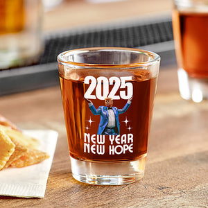 Funny Trump New Year New Hope Inauguration Party Celebration Shot Glasses LM32 65085