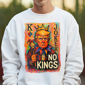 Joker, No Kings In America Since 1776 Bright Shirt