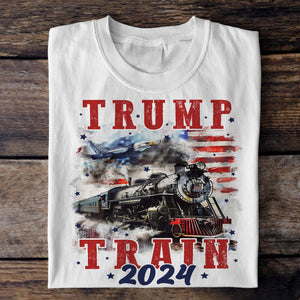 Trump Train 2024 President Trump Bright Shirt N304 HA75 62924