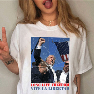 Long Live Freedom Trump 2024 Bright Shirt HO82 63030