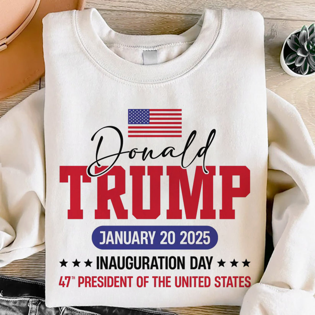 Trump Inauguration Bring Back The Greatness Of America 2025 Sleeve Sweatshirt LM32 65119