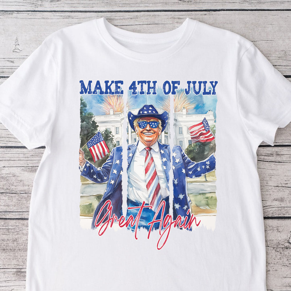 Make 4th July Great Trump Bright Shirt TH10 64371
