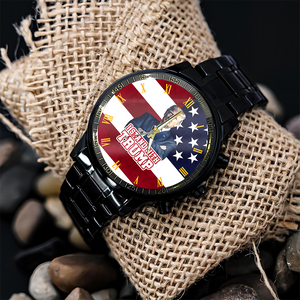 Custom Donald Trump Photo Make America Great Again Wrist Watch HA75 64398