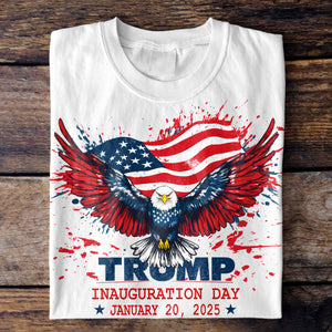 Trump MAGA Patriotic Eagle Inauguration Day Bright Shirt LM32 65225