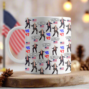 Trump - Embrace Success with a Little Bit of Crazy White Mug LM32 65075