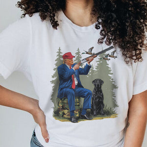 Trump Duck Hunting Bright Shirt HA75 63918