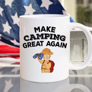 Donald Trump Make Camping Great Again Mug TH10 64153