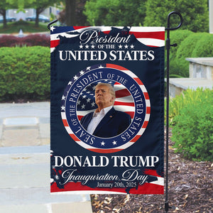 Trump President Inauguration Day Garden Flag TH10 64235